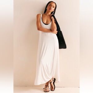 NWT Free People Feliz Maxi Dress Off White Size: Small